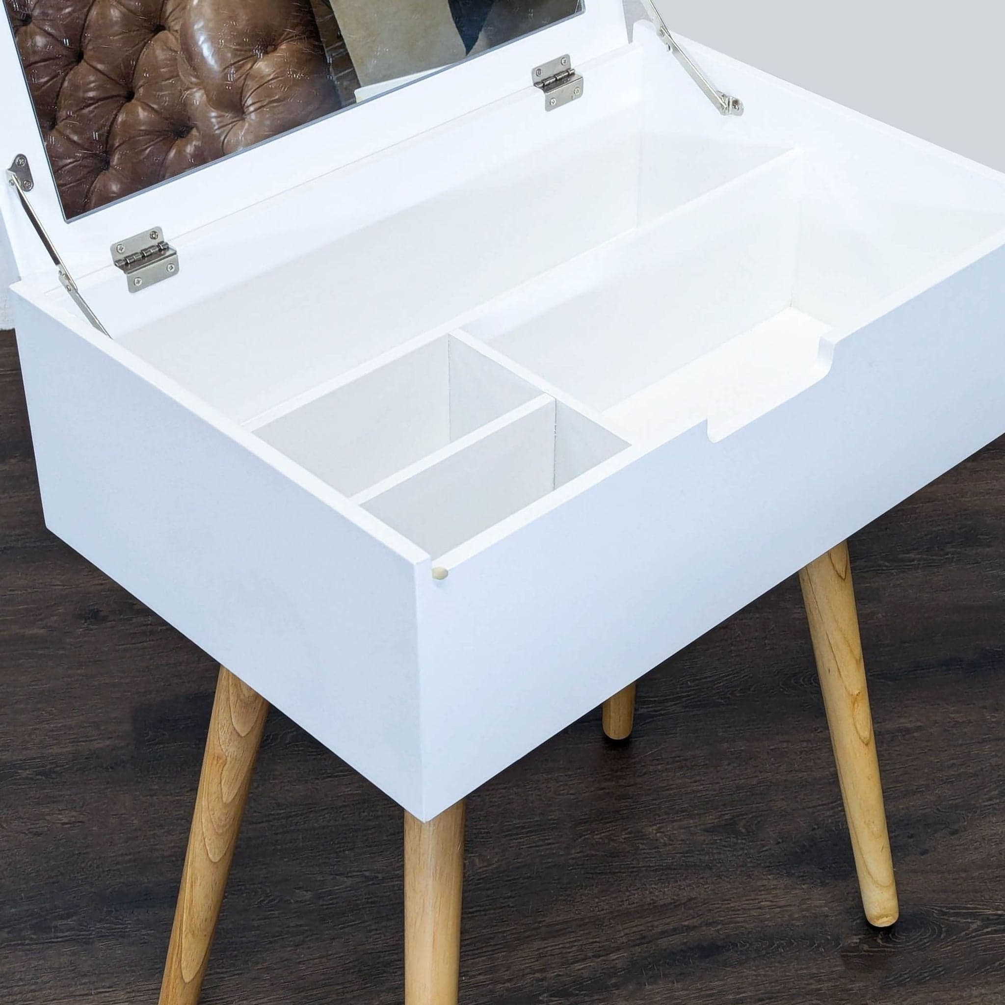 Mid-Century Style Vanity Table - Thumbnail 8