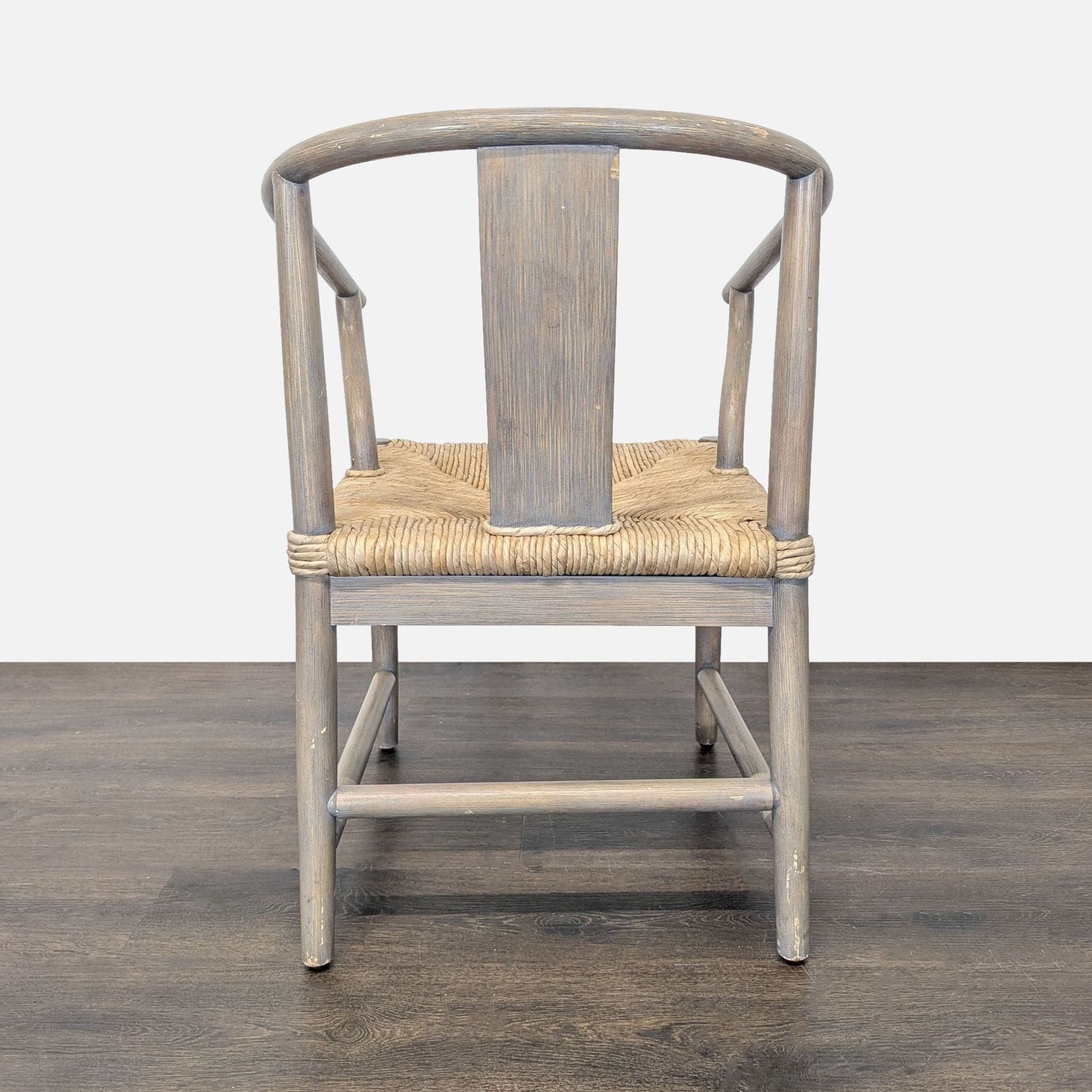 Wishbone Chair with Woven Rope Seat - Thumbnail 4