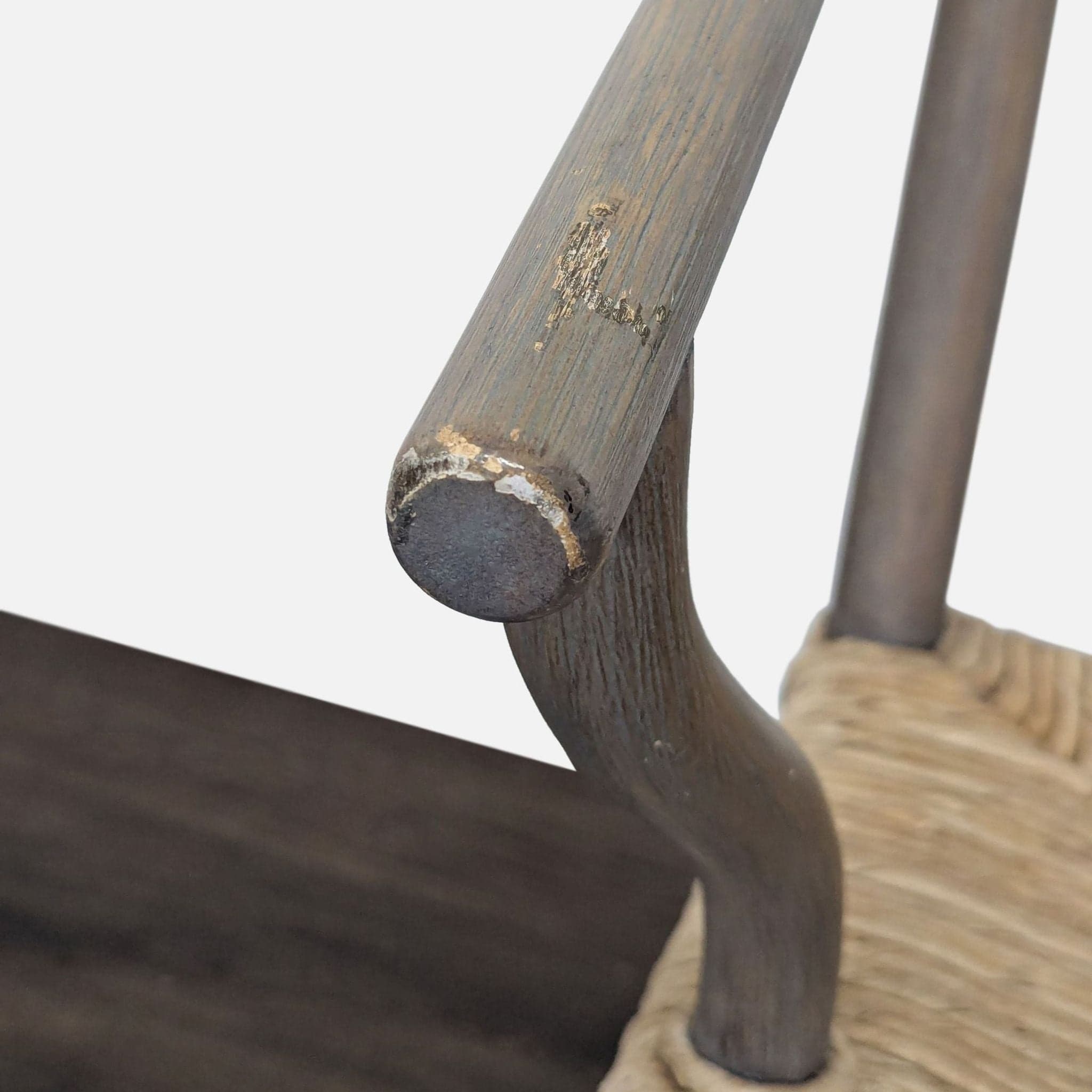 Wishbone Chair with Woven Rope Seat - Thumbnail 6