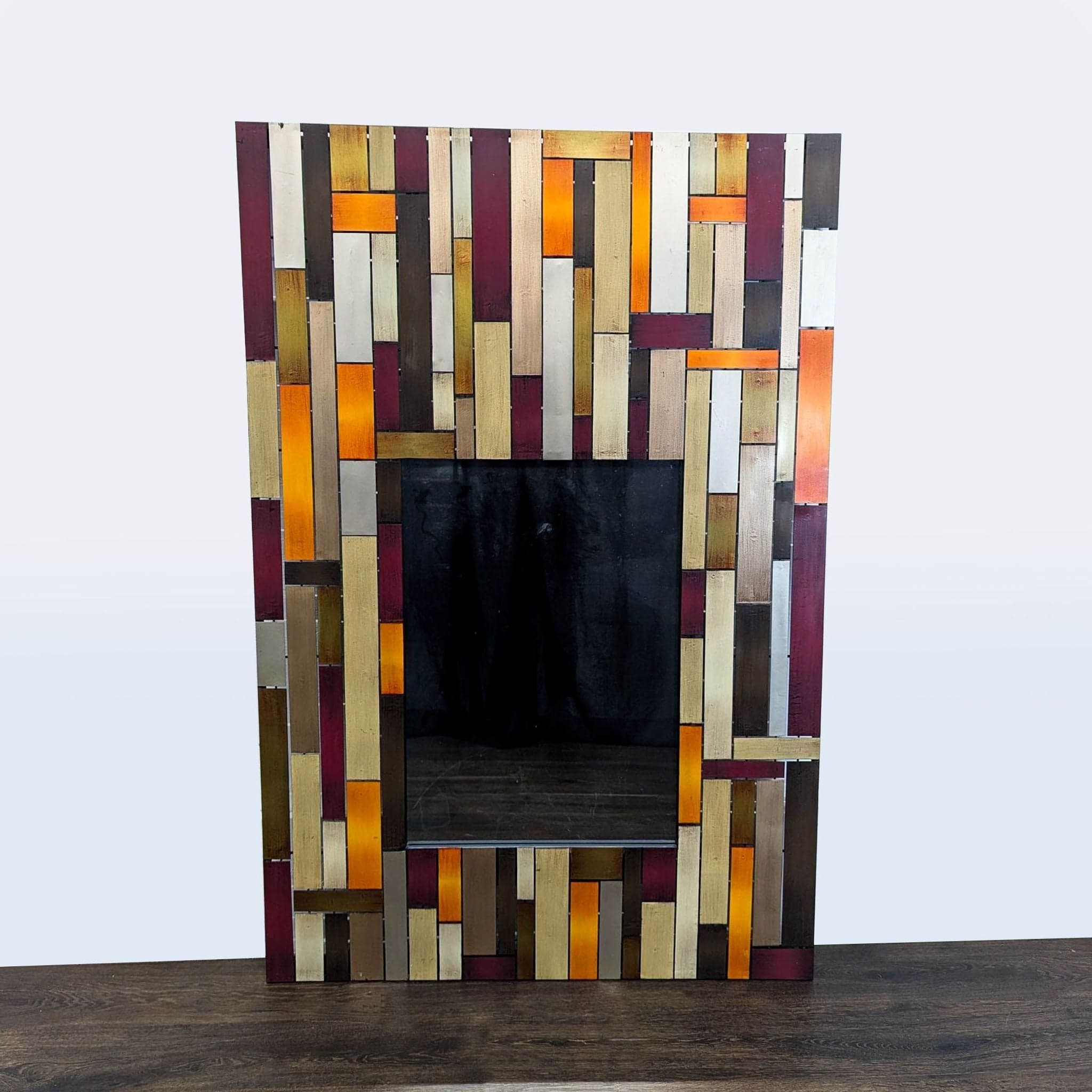 Pier 1 Imports "Tile" Frame Mirror - Image 1