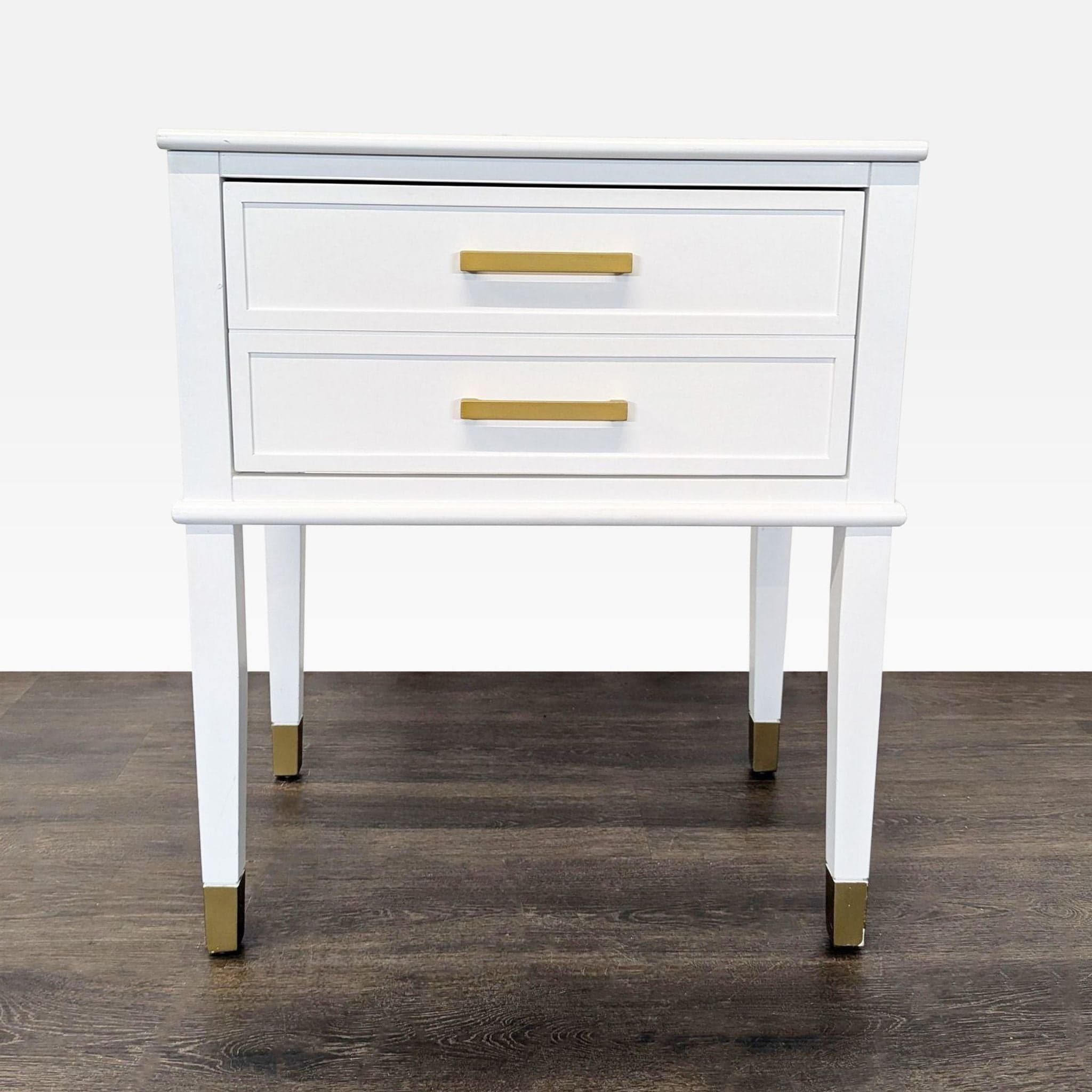 Pair of CosmoLiving Cosmopolitan Westerleigh One Drawer End Tables/Nightstands - Thumbnail 4