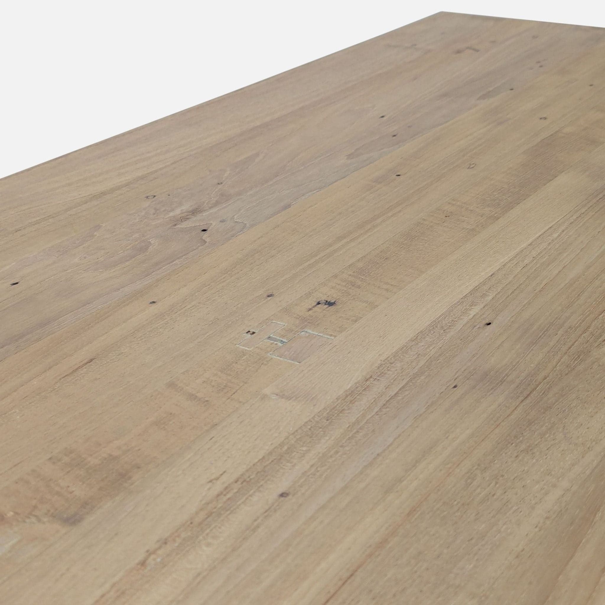 EQ3 Modern Minimalist Wood Coffee Table with Black Metal Legs - Thumbnail 6