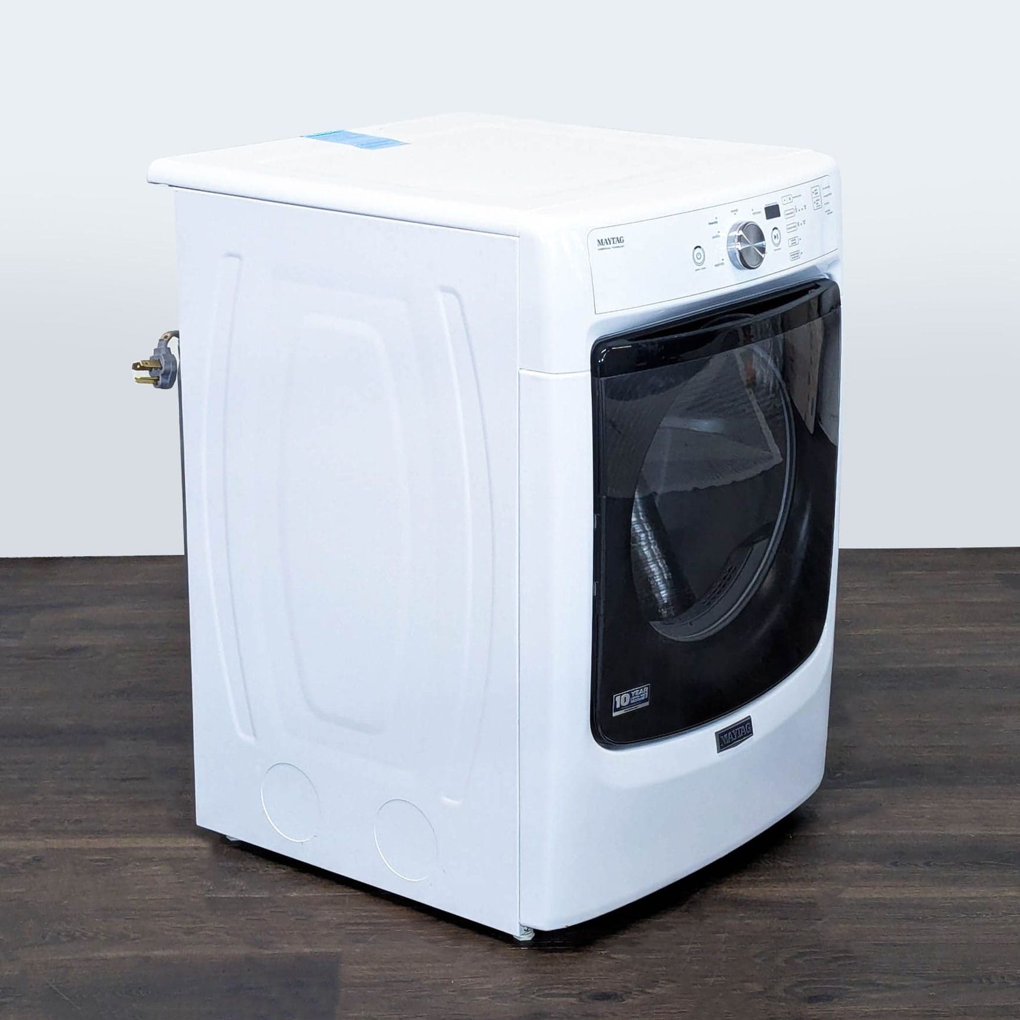 Maytag Front Load Dryer - High Efficiency, White - Thumbnail 3
