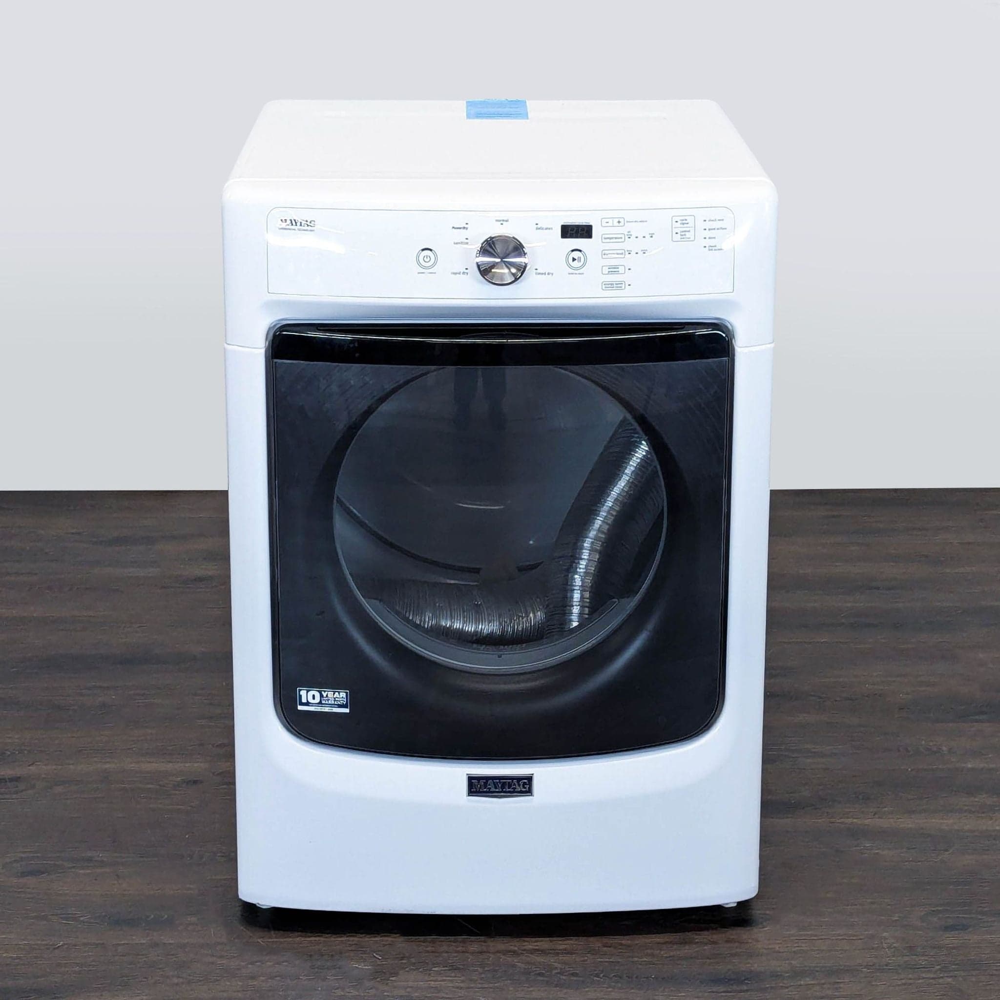 Maytag Front Load Dryer - High Efficiency, White - Image 1