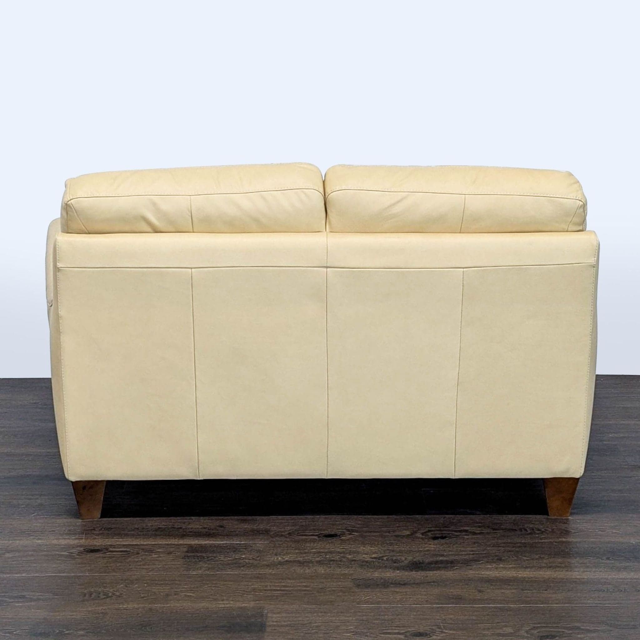 Natuzzi Leather Loveseat – Modern and Comfortable Two-Seater Sofa - Thumbnail 4