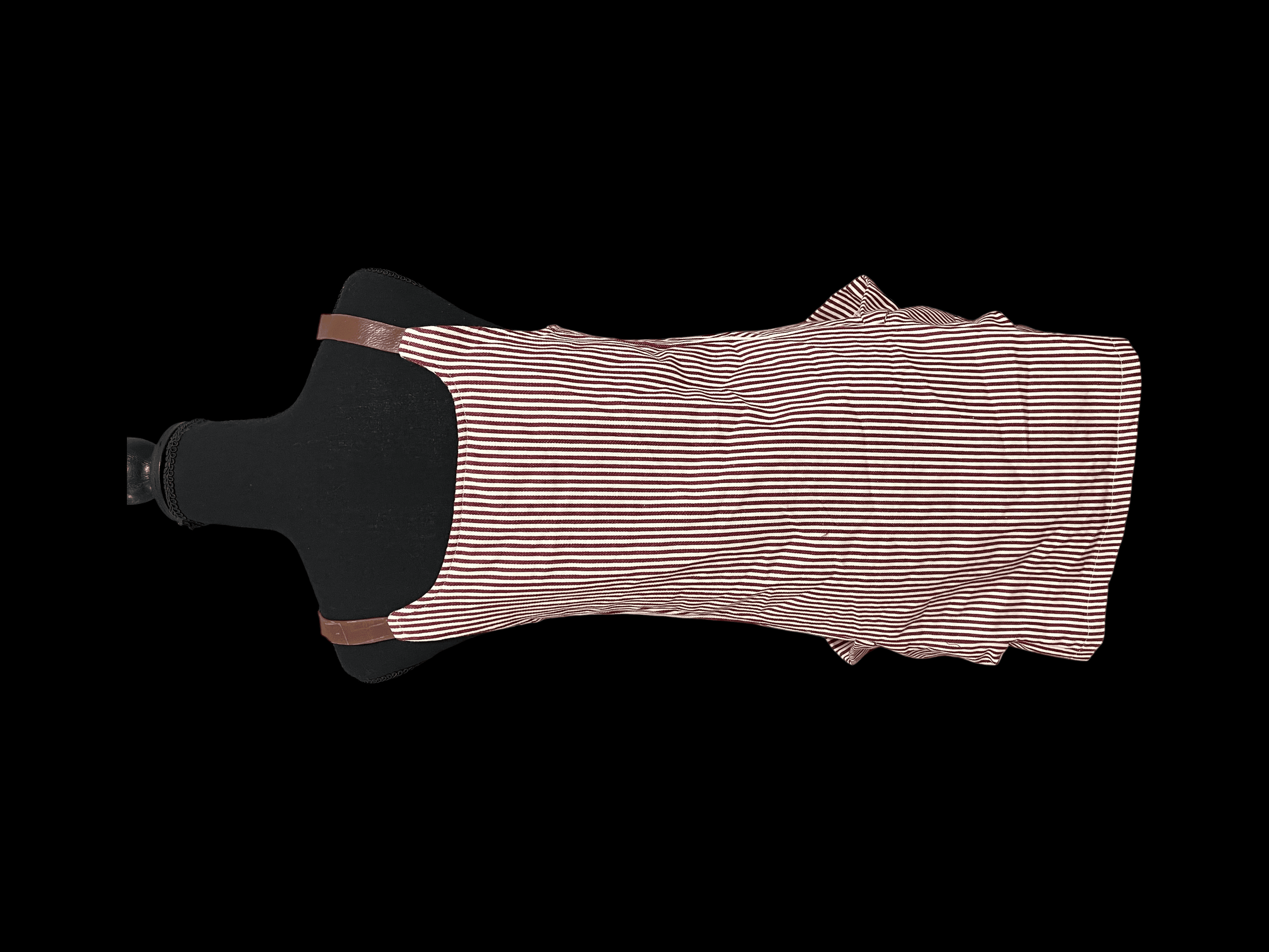 G. Lungta London Women’s Striped Pinafore Dress size M/L - Thumbnail 9
