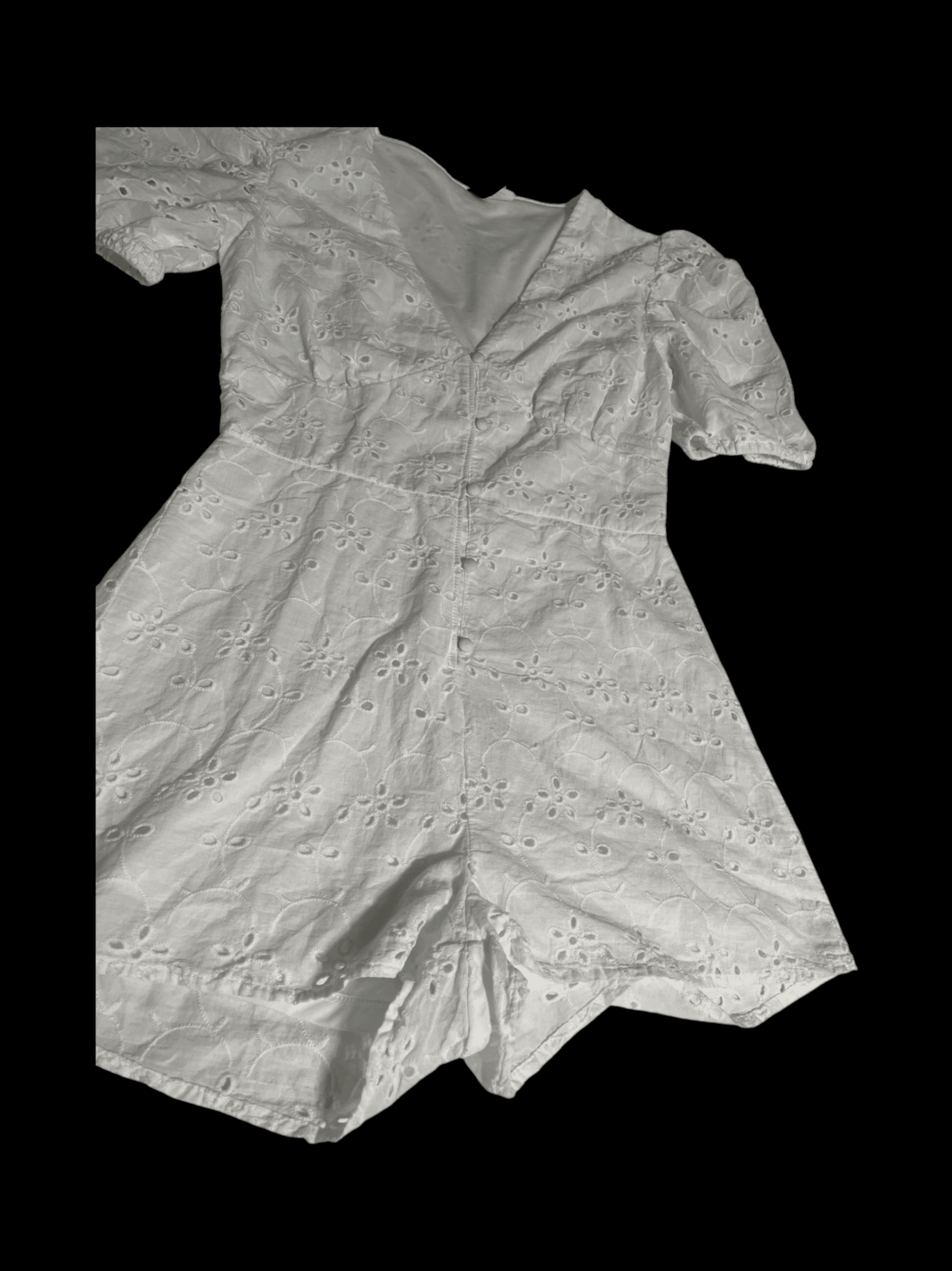 Divided Women’s Eyelet Romper Shorts size Small - Thumbnail 2
