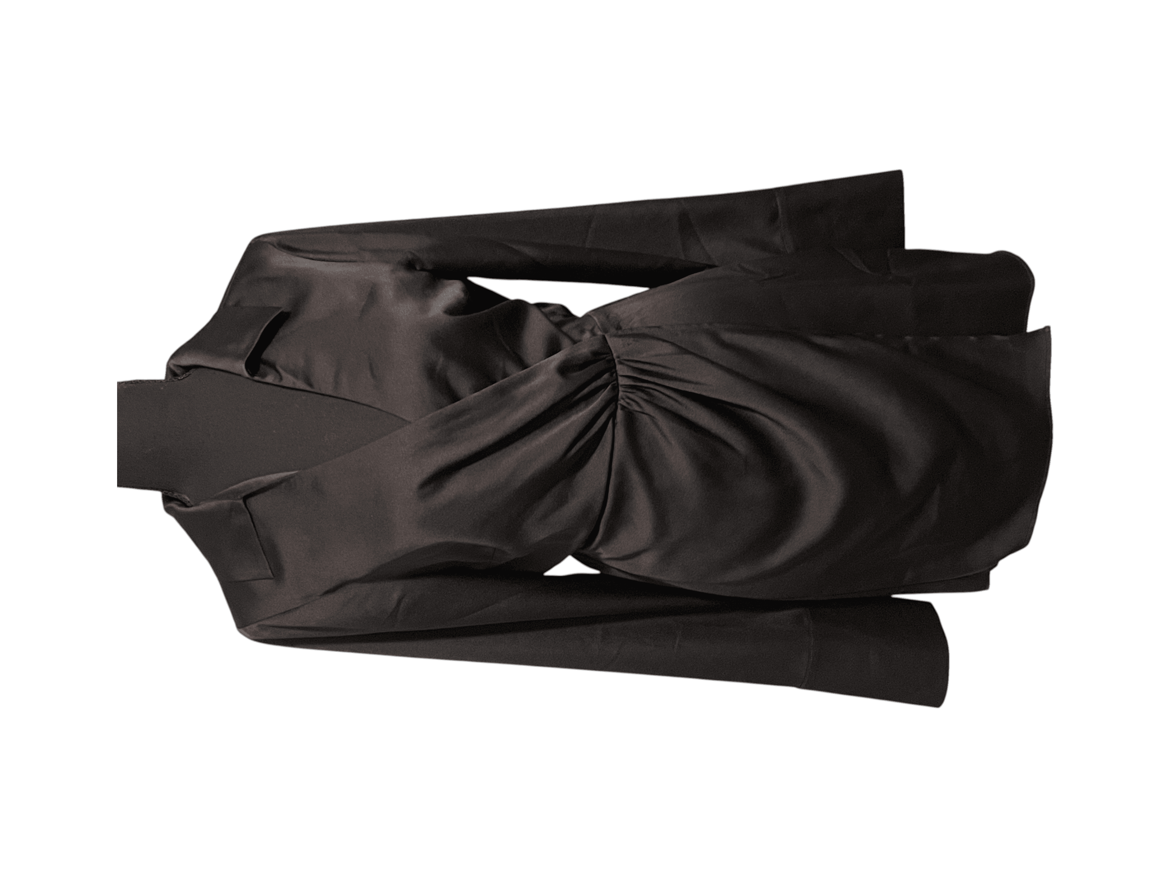 Sanctuary Little Black Sexy  Wrap Dress size 4 - Thumbnail 8