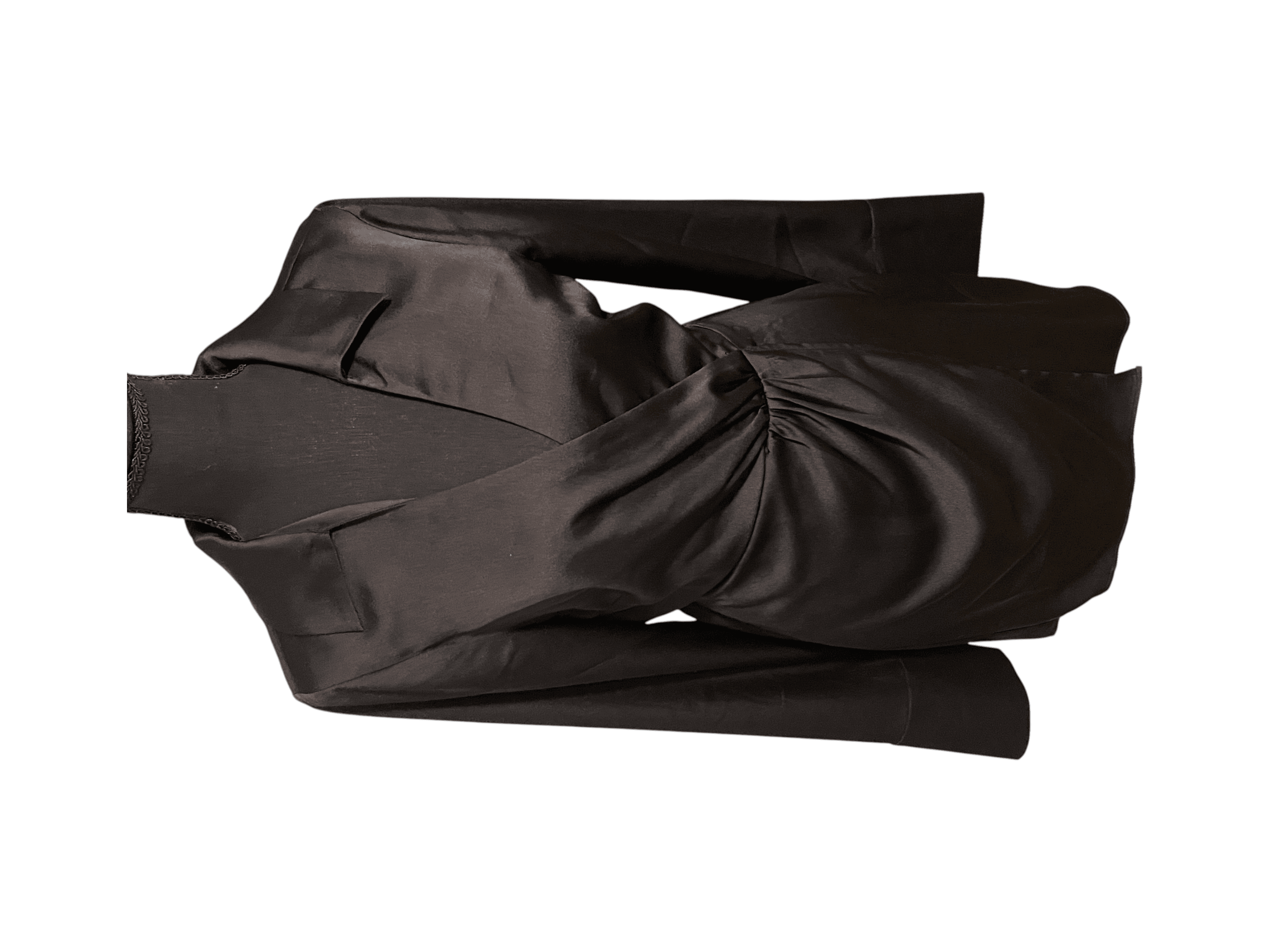 Sanctuary Little Black Sexy  Wrap Dress size 4 - Thumbnail 9