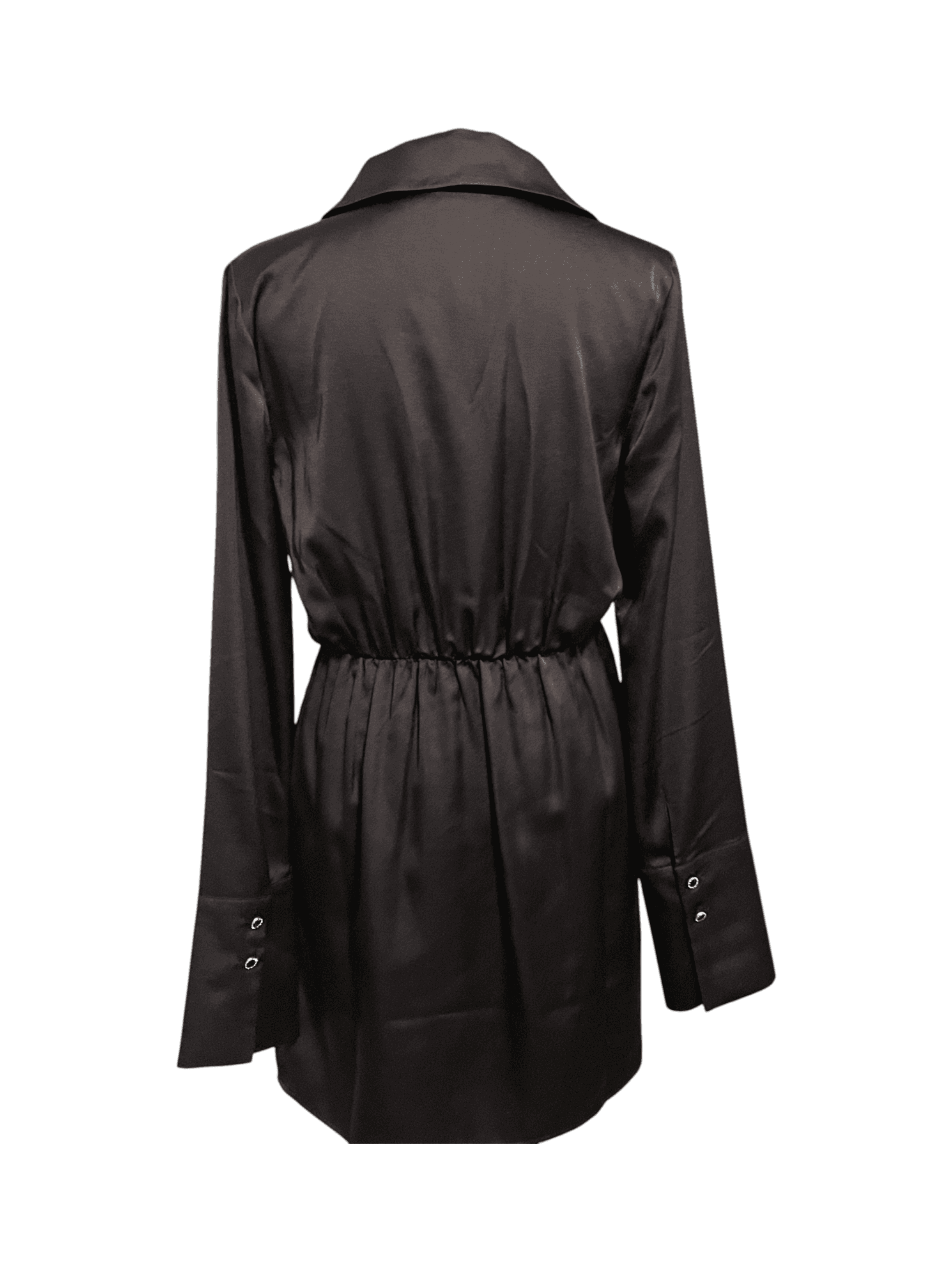 Sanctuary Little Black Sexy  Wrap Dress size 4 - Thumbnail 2