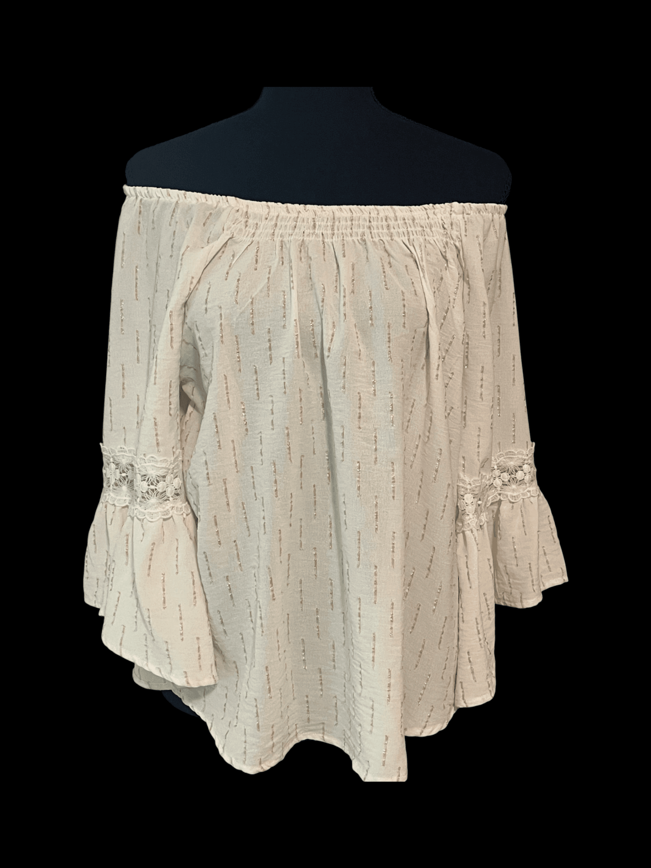 Adrienne Vittadini Women’s Peasant Blouse size Large - Image 1