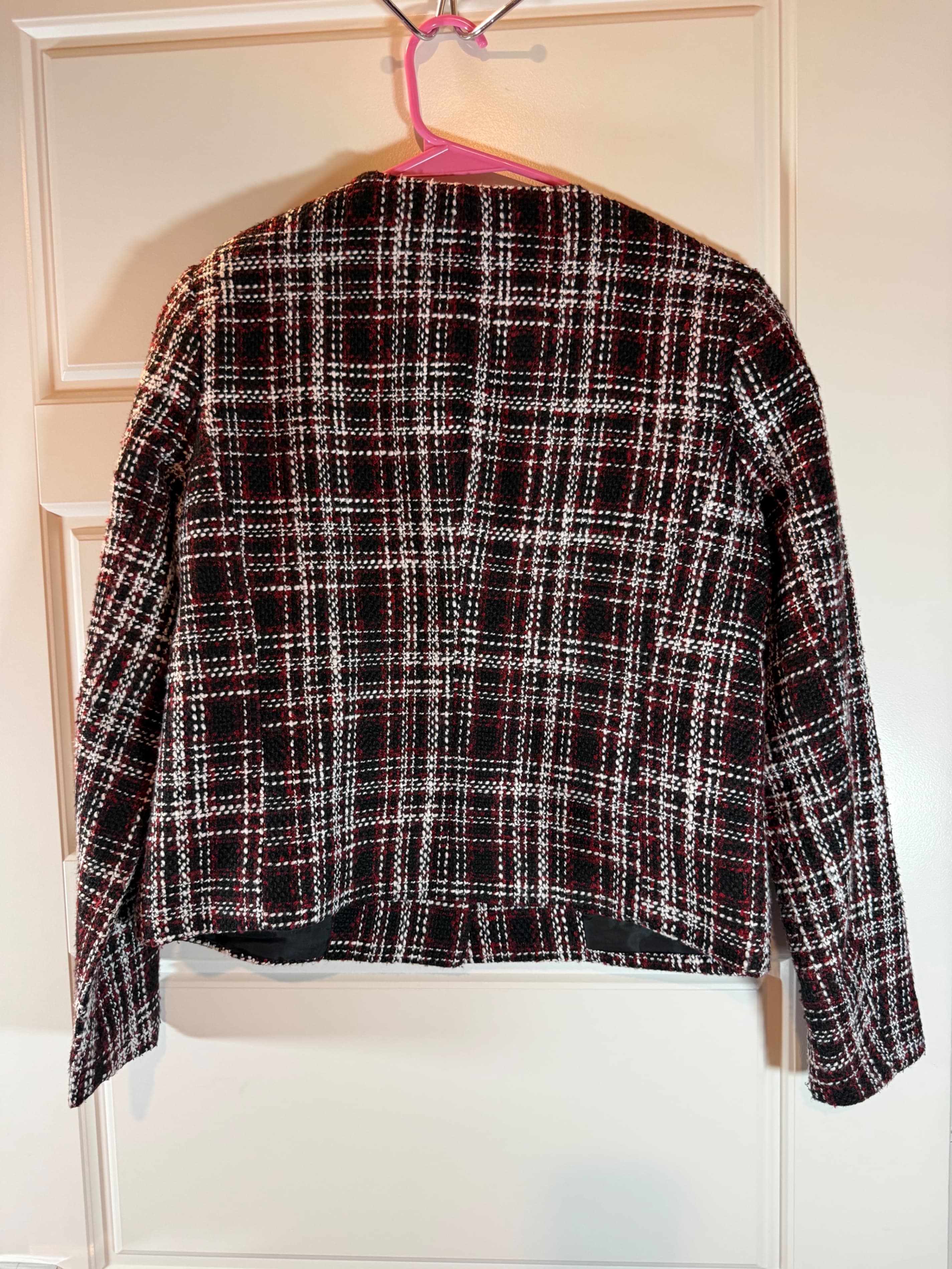 Anne Klein Plaid Jacket Size S - Thumbnail 2