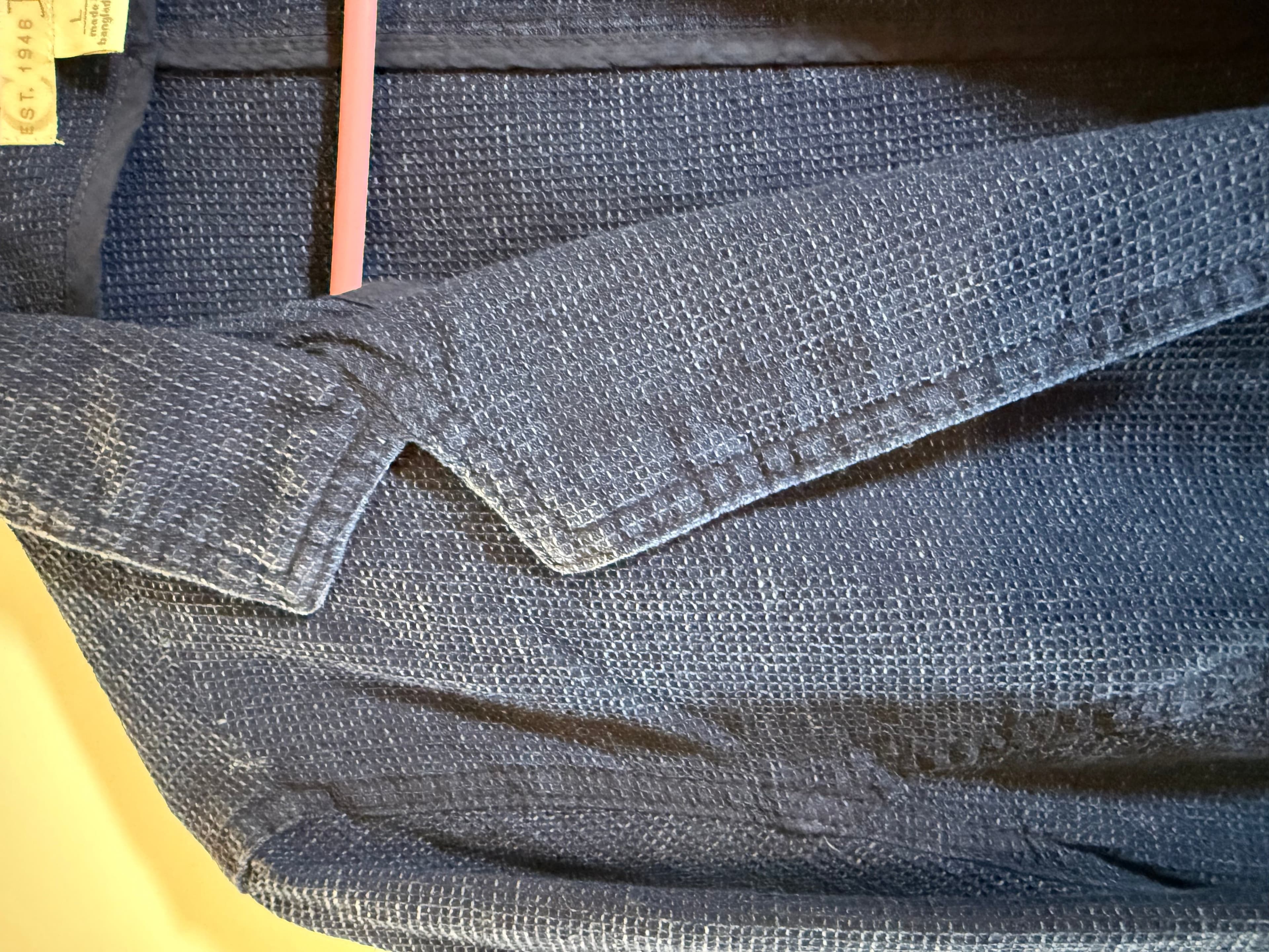 Catos Soft Denim Blue Blazer Jacket Size L - Thumbnail 4