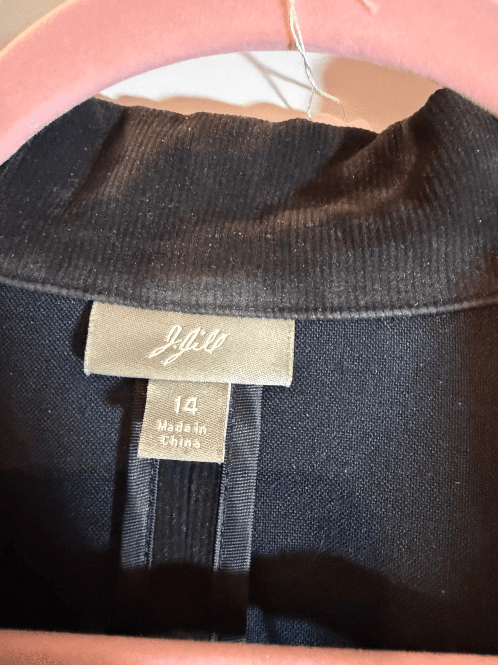 J. Jill Women's Black Button-Up Jacket Size 14 - Thumbnail 2