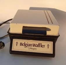 Vintage Retro Kitchen Belgian Waffler by Munsey Single Waffle Maker BW-2.  500W. - Thumbnail 8