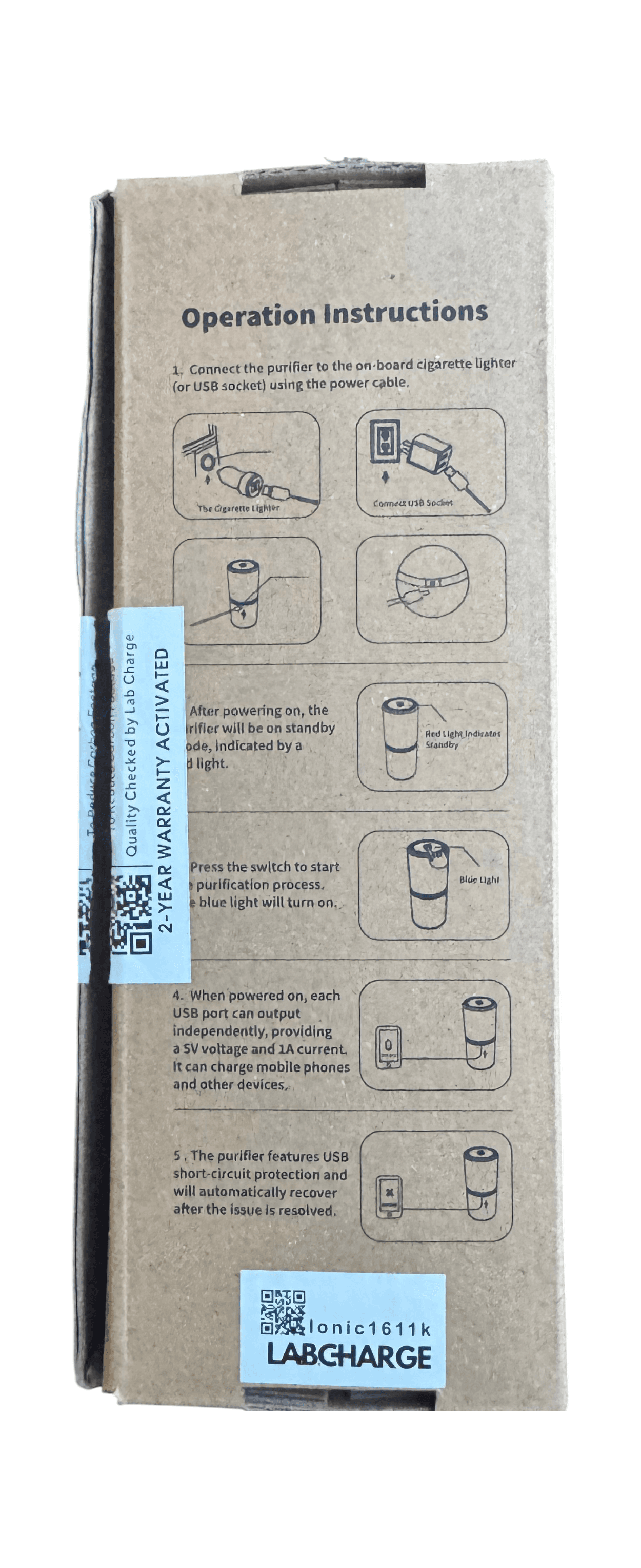 LabCharge Portable Air Purifier - Thumbnail 5