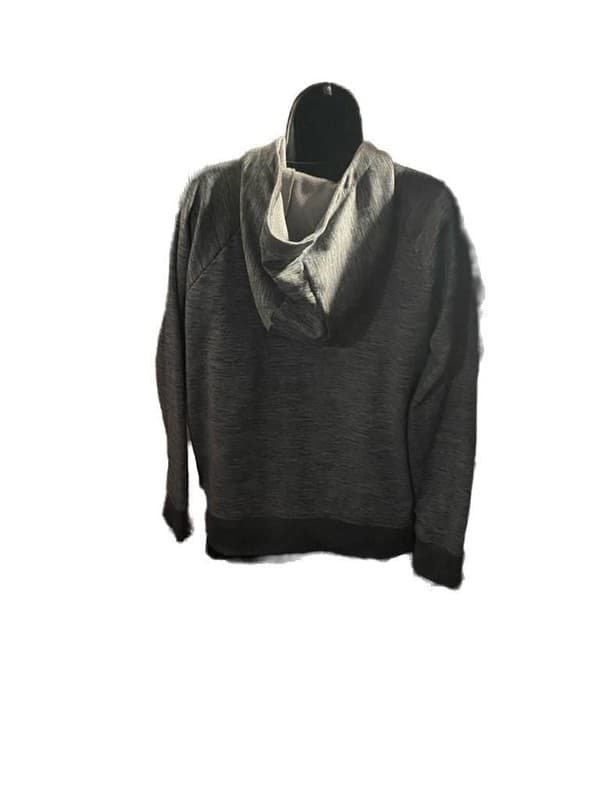 Under Armour Women's ColdGear Hooded Sweatshirt XL Gray/Coral - Thumbnail 2