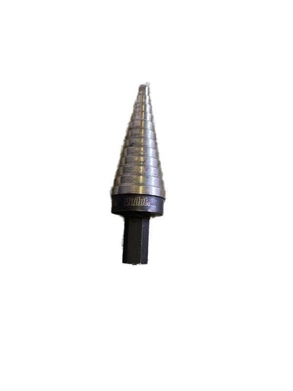 Irwin Unibit #4 12-Step High Speed Steel Step Drill Bit, 3/16" to 7/8" - Image 1