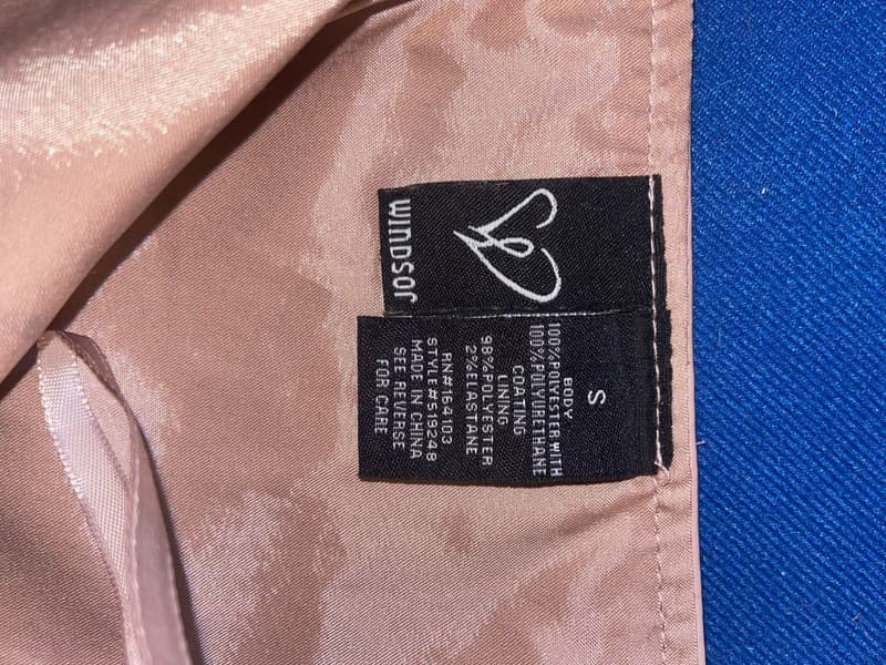 Windsor Blush Faux Leather Strapless Underwire Bustier Corset Top - Thumbnail 2