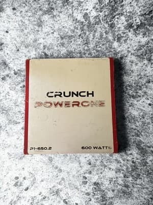 Crunch PowerOne PI-650.2 600W 2-Channel Car Amplifier – Tested / Working