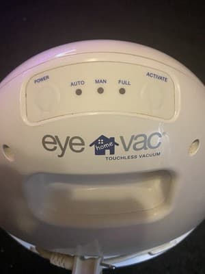 EyeVac Home Touchless Stationary Vacuum - White - Model EVH - 1000W - Thumbnail 2