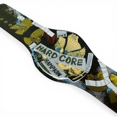 WWE Slap Bands WWF HARDCORE CHAMPIONSHIP Title Belt Series 3 RARE - Thumbnail 10