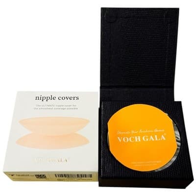 Ultra Thin Nipple Covers Adhesive Seamless Silicone 1 Pair Invisible Voch Gala - Thumbnail 7
