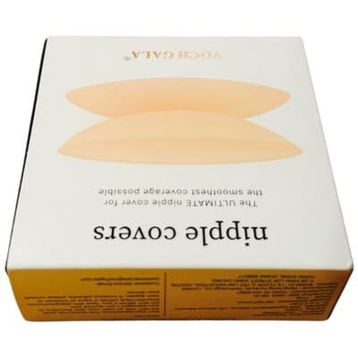 Ultra Thin Nipple Covers Adhesive Seamless Silicone 1 Pair Invisible Voch Gala - Thumbnail 2