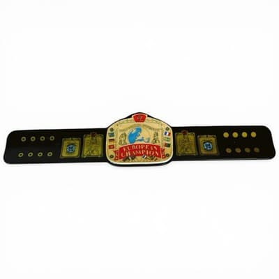 WWE Slap Bands WWE WWF EUROPEAN CHAMPIONSHIP Title Belt Series 3 - Thumbnail 2