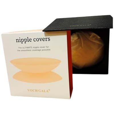 Ultra Thin Nipple Covers Adhesive Seamless Silicone 1 Pair Invisible Voch Gala - Thumbnail 8