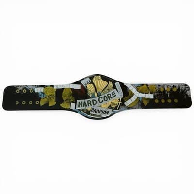 WWE Slap Bands WWF HARDCORE CHAMPIONSHIP Title Belt Series 3 RARE - Thumbnail 8
