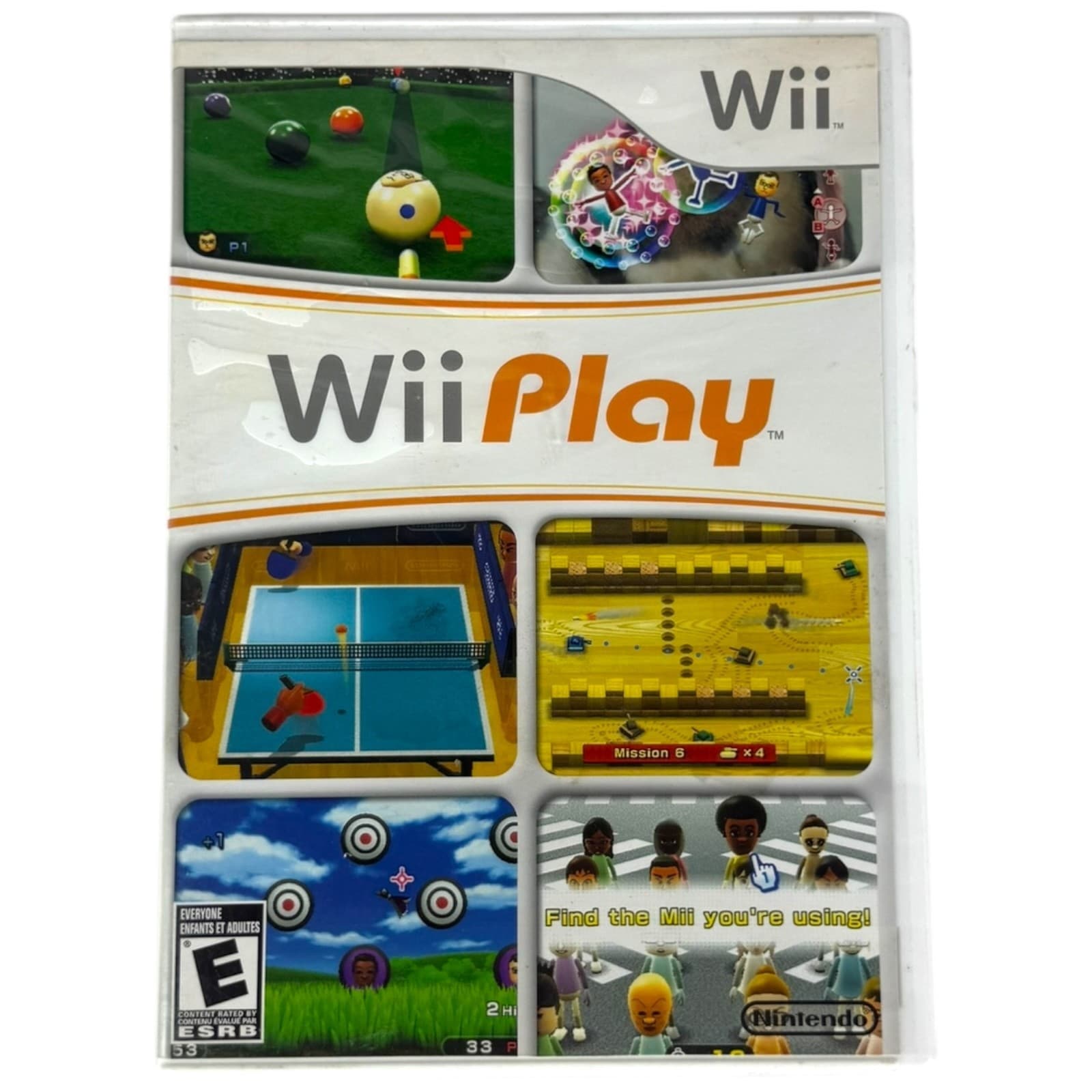 Wii Play Complete CIB Nintendo Wii Manual Insert Tested Working - Image 1