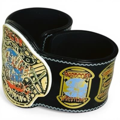 WWE Slap Bands ECW WORLD HEAVYWEIGHT CHAMPIONSHIP Title Belt Series 3 - Thumbnail 6