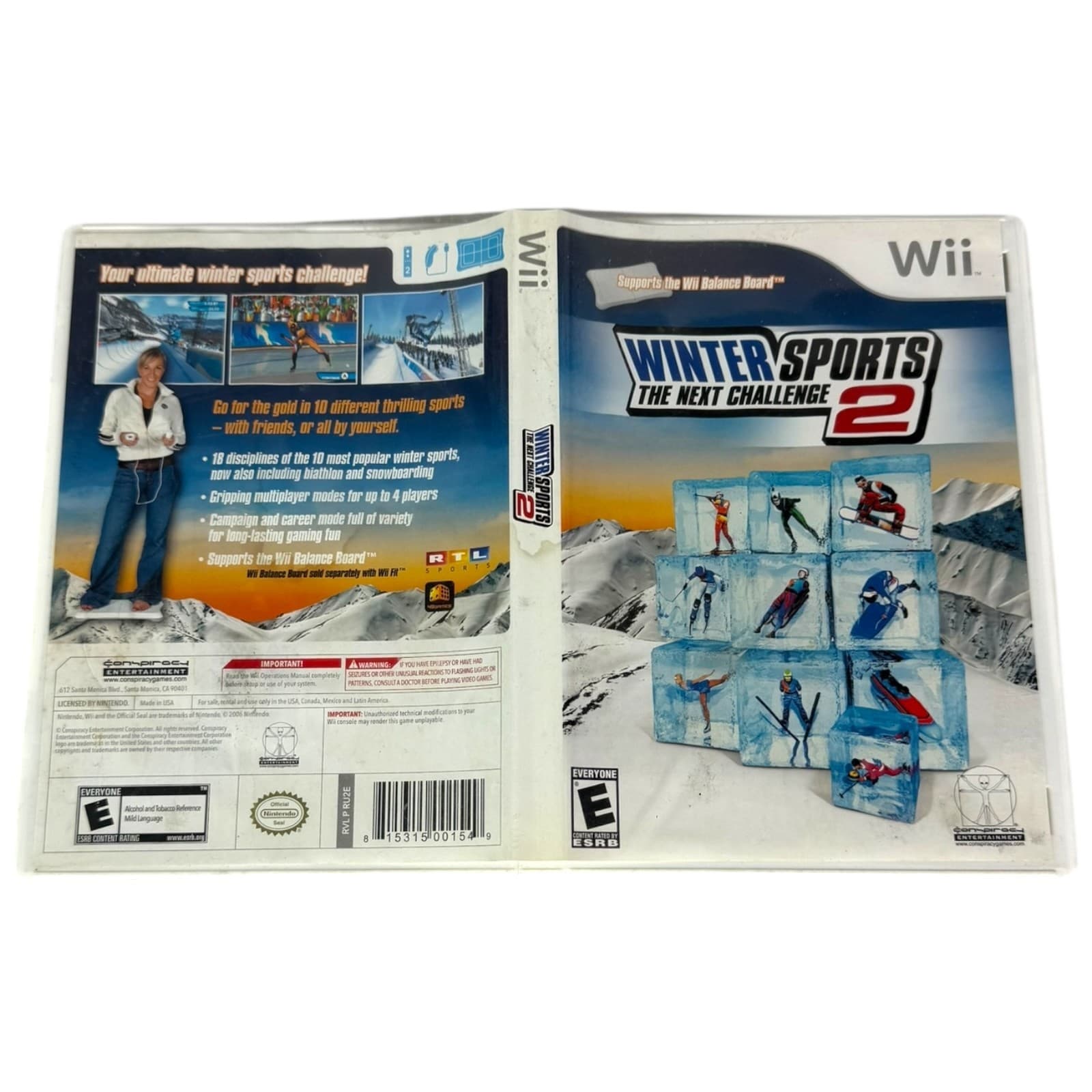 Nintendo Wii Winter Sports 2 Next Challenge Complete CIB Manual Tested Working - Thumbnail 9