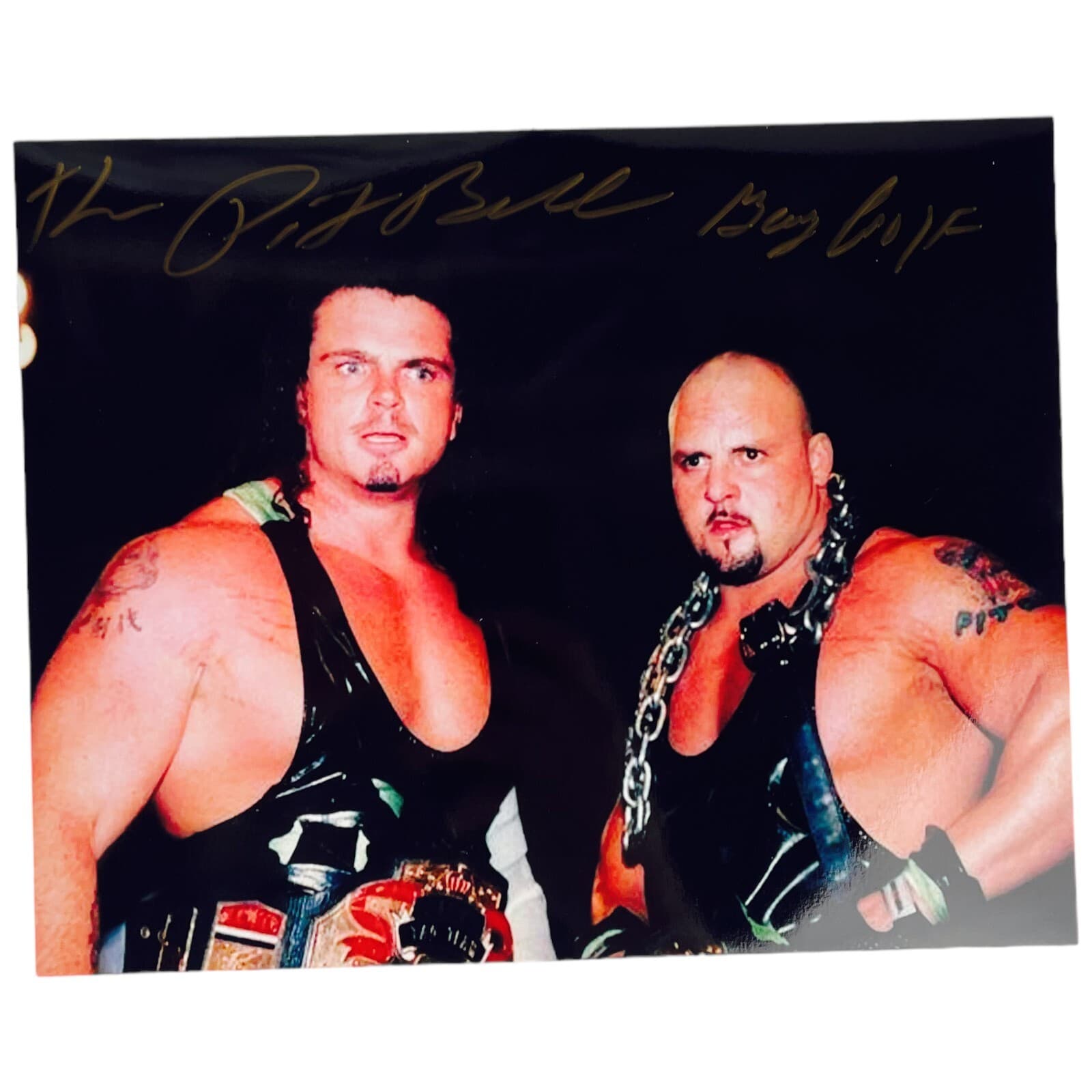ECW The Pittbulls Gary Wolfe Autographed Signed 8x10 Wrestling Promotional Pic - Thumbnail 6