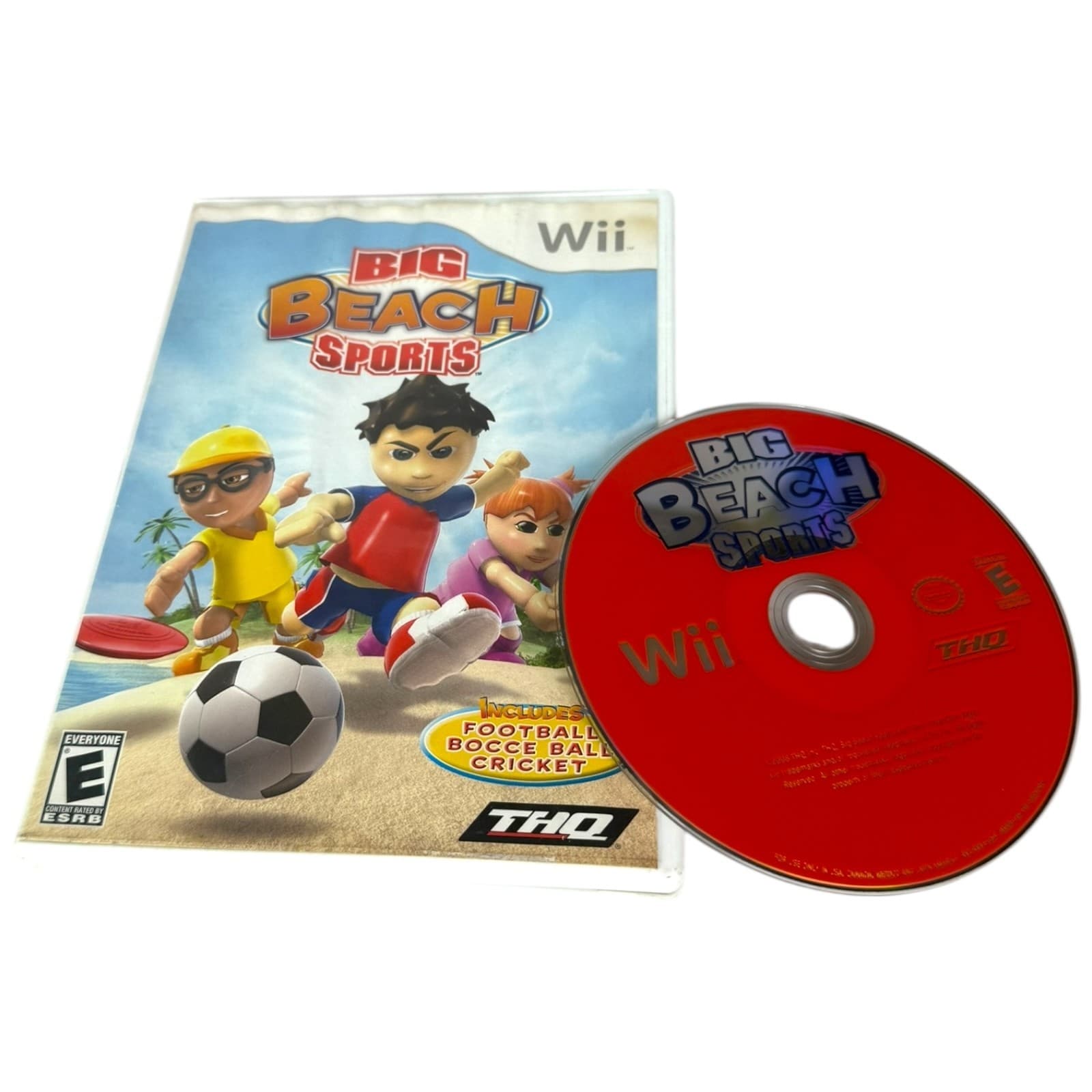 Nintendo Wii Big Beach Sports Multiplayer Tested Working - Image 1