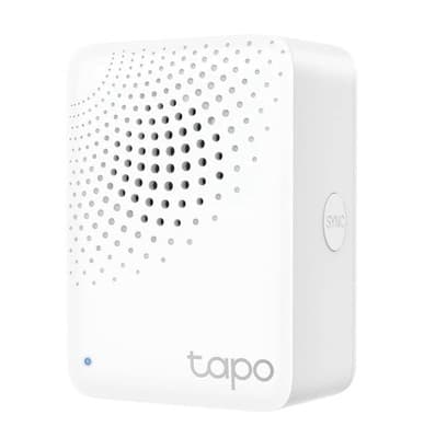 TP-Link Tapo H100 Smart Hub Built In Chime Connects 64 Devices Sub-1G 2.4GHz - Image 1