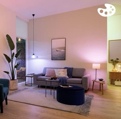 Philips Smart LED 65W Dimmable Wi-Fi Wiz Wireless Soft White Voice Control 2 Pk - Thumbnail 9