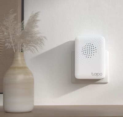 TP-Link Tapo H100 Smart Hub Built In Chime Connects 64 Devices Sub-1G 2.4GHz - Thumbnail 2