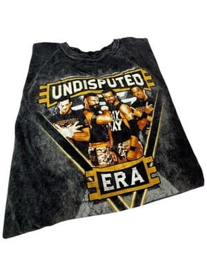 WWE Undisputed Era NXT Adam Cole AEW Acid Wash T-Shirt Used 3XL Mens - Thumbnail 12