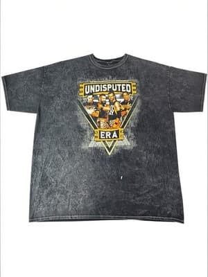 WWE Undisputed Era NXT Adam Cole AEW Acid Wash T-Shirt Used 3XL Mens - Thumbnail 6