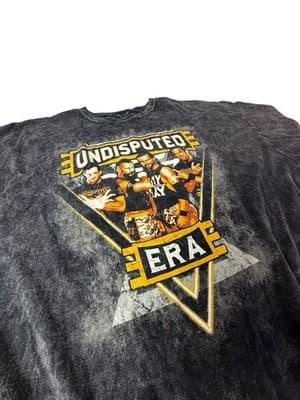 WWE Undisputed Era NXT Adam Cole AEW Acid Wash T-Shirt Used 3XL Mens - Thumbnail 9
