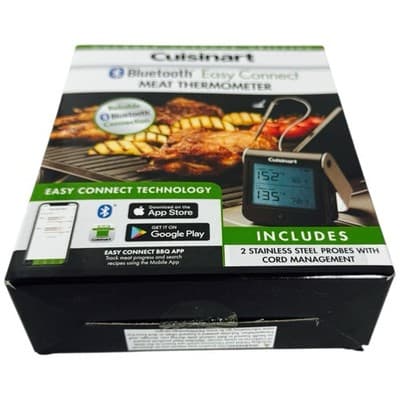 Cuisinart Bluetooth Easy Connect Dual Probe Meat Thermometer Preset Temperature - Thumbnail 5