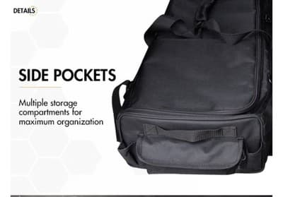 Vehicle Organizer Under Seat Cab Storage Truck Bag 3 Storage Compartments - Thumbnail 15