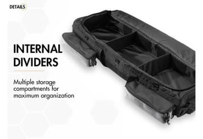 Vehicle Organizer Under Seat Cab Storage Truck Bag 3 Storage Compartments - Thumbnail 14