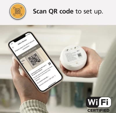 Kidde Smart Water Leak and Freeze Detector WiFi Alexa Google 60WLDR-W New - Thumbnail 6