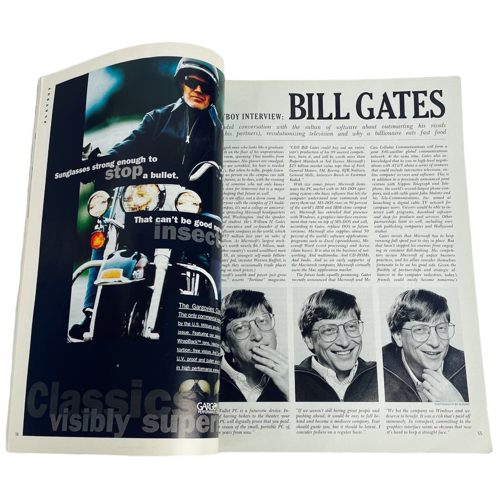 Bill Gates Patti Davis Playboy Magazine July 1994 Traci Adell Michael Moriarty - Thumbnail 10