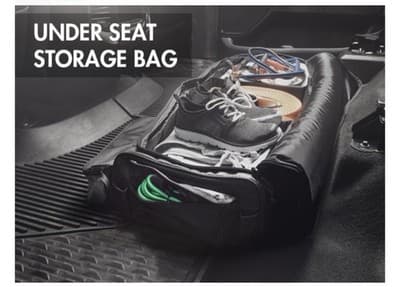 Vehicle Organizer Under Seat Cab Storage Truck Bag 3 Storage Compartments - Thumbnail 17