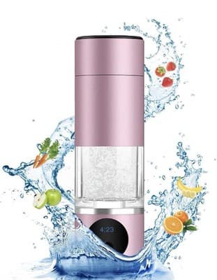 Portable Hydrogen Water Bottle 5PPM PEM SPE Technology Charging Port SANKEDOU - Thumbnail 9