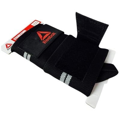 Reebok Delta Stabalizing Weight Lifting Wrist Wraps One Size Fits Most Exercise - Thumbnail 8